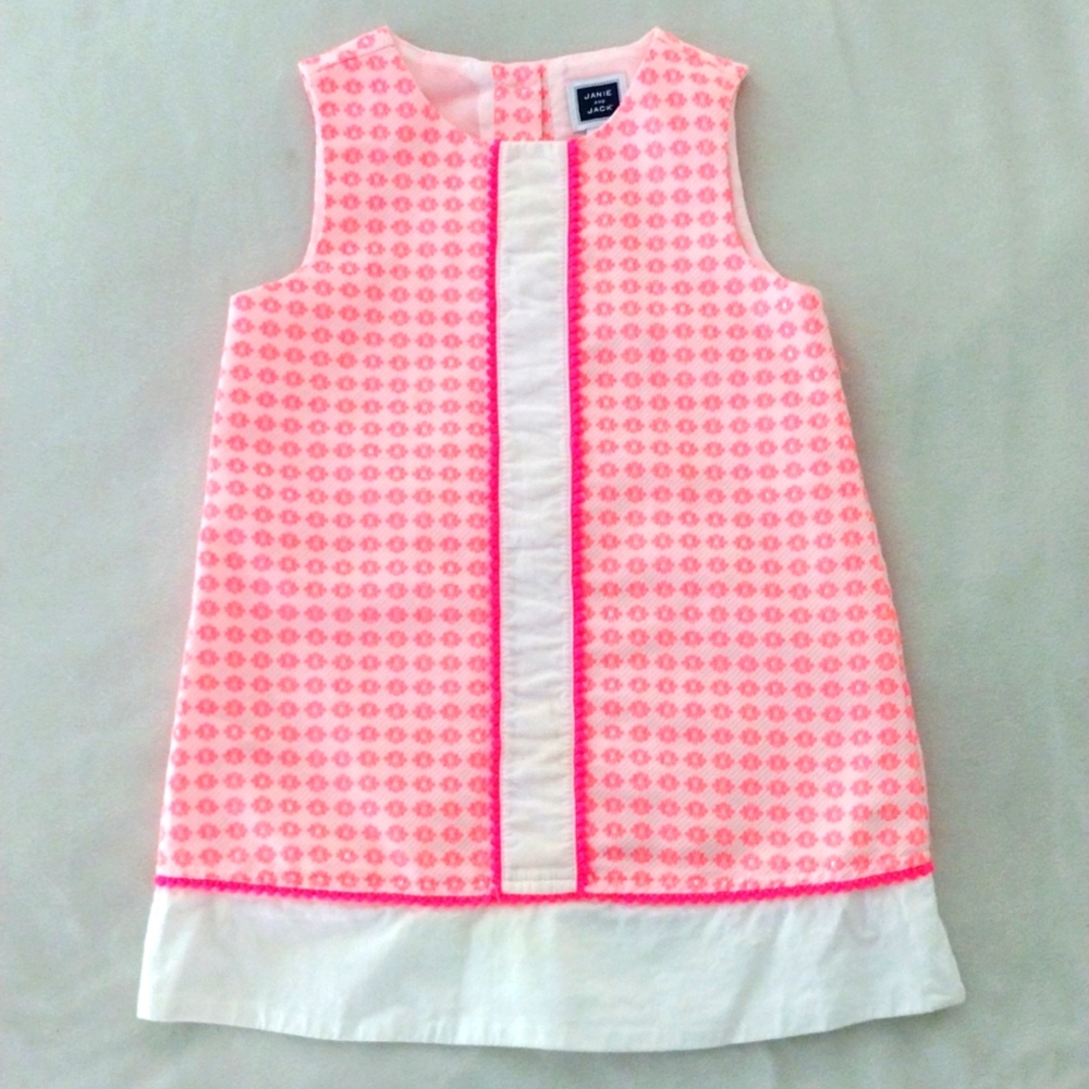 Janie And Jack Vintage Shift Retro Dress 2